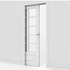 Safco Doors London Solid with 95/120 Built-In Frame Skydedør S 0502-Y (80x210cm)