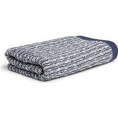 Move Brooklyn Nature/Deep Sea Bath Towel Natural, Blue (100x50cm)