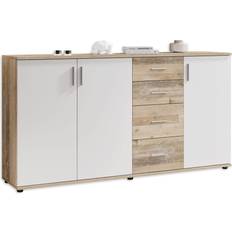 Stella Trading Bobby Old Style / White Chest of Drawer 160x82cm