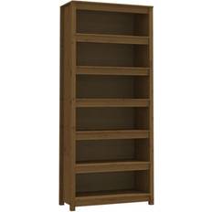 vidaXL 821697 Honey Brown Scaffale per libri 183cm