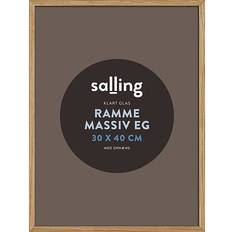 Ramme 30x40 oak Salling Massiv Solid Oak Ramme 40x30cm