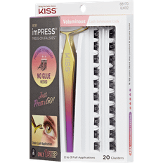 Best False Eyelashes Kiss imPRESS Press-On Falsies Voluminous #02