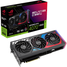 Grafikkarten ASUS ROG Strix GeForce RTX 4070 Ti SUPER OC 2xHDMI 3xDP 16GB