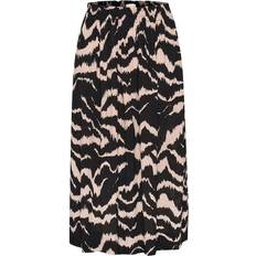 Part Two Jayla Skirt - Black Zebra Print