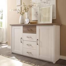 Stella Trading Luca Pine White/Truffle Skænk 150x42cm