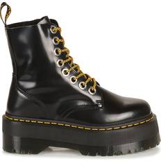 Schneestiefel Dr. Martens Jadon Max Buttero Leather Platform Boots - Black