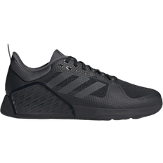 Synthetic - Unisex Gym & Training Shoes Adidas Dropset 2 - Core Black/Grey Six