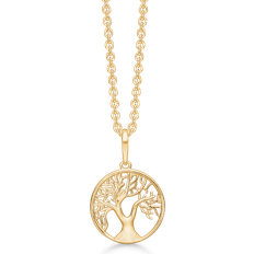 Livets træ kæde guld Støvring Design Tree of Life Pendant Necklace - Gold