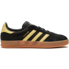 Men - adidas Gazelle Shoes adidas Gazelle - Core Black/Almost Yellow/Gum