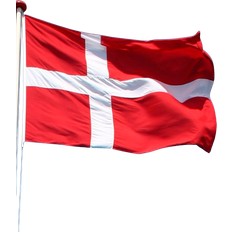 Vimpel 300 Fyns Flagstang Industri Dannebrogsflag 11m