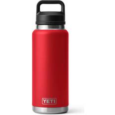 Yeti Rambler with Chug Cap Rescue Red Water Bottle 106.5cl