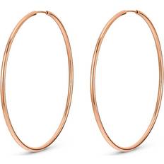 Christ Hoop Earrings - Rose Gold