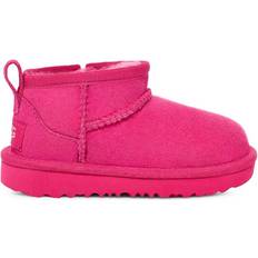 Pink Boots Children's Shoes UGG Kid's Classic Ultra Mini - Berry