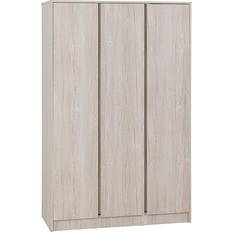 Clothing Storage on sale SECONIQUE Malvern 3 Door Wardrobe 115x180cm