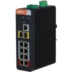 Switch 8 port poe+ Dahua 10-port Gigabit Industrial Switch With 8-port Poe