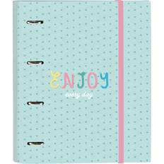 BlackFit8 Enjoy Green Ring Binder 27 x 32 x 3.5 cm