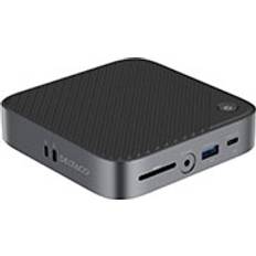 Deltaco USB-C docking station, dual, HDMI, USB-C/RJ45/SD/3.5,VESA