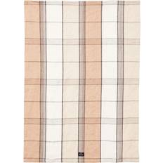 Lexington Textiles Lexington Torchon De Cuisine Checked Linen/Cotton 50x70 cm Beige-White Beige