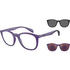 Solbriller Emporio Armani EA4211 Clip-On Briller - Matte Violet