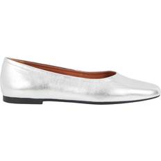 Silver Ballerinas Vagabond Jolin Ballet Pump - Silver