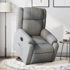 Fauteuil inclinable Fauteuils vente vidaXL Inclinable électrique Gris Clair Fauteuil