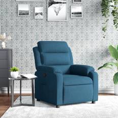 Blå - Recliner lænestole vidaXL Velour Blå Lænestol