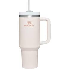 Kitchen Accessories Stanley Quencher H2.0 Flowstate Rose Quartz Travel Mug 120cl