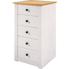 Furniture SECONIQUE Panama 5 Narrow Chest of Drawer