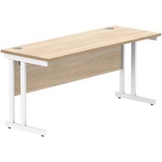 Office Rectangular With Steel Double Writing Desk