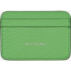 Acne Studios Plånböcker & Nyckelhållare Acne Studios Zip leather wallet green