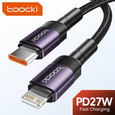 Toocki USB Kabel Voor iPhone 14 13 12 12 Pro Max X Xs Xr 8 7 Plus