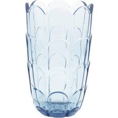 Holmegaard Lily H19 cm Blue Iris Vase