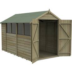 Brown Sheds Forest Garden 4LIFE Apex Shed 6x10 Double (Building Area )