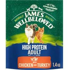 James Wellbeloved Adult Cat High Protein Chicken & Turkey 1.4kg