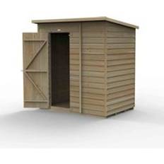 Cheap Forest Garden Sheds Forest Garden 4LIFE Pent Shed 6x4 (Building Area )