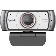 Webcams Dsport 920Pro Wide Angle120 Degree Webcam Software Control Video Conference Distance Learning Remote Teaching Full HD Live Streaming with Microphone Silver