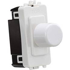 Knightsbridge 6A 1G 2-way Dummy Dimmer Module White