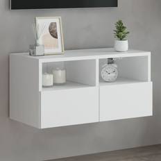 vidaXL White Engineered Wood TV Cabinet 60 x 30 x 30 cm