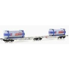 Mehano 90662 H0 Container wagon Sggmrss90 Troll of OeBB