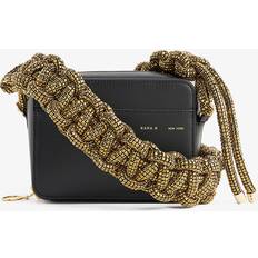 Kara Black Crystal Cobra Bag Black/Gold UNI