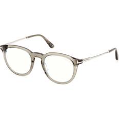 Tom Ford Uomo Occhiali Tom Ford FT5905-B Blu-Light Block 096 da Vista Verdi per Uomo (Solo Montatura)