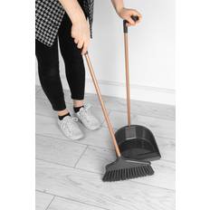 Beldray Get The Look Rubber Edged Long Handle Dustpan & Broom Set