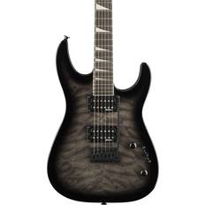 Jackson Musikinstrumente Jackson JS Series Dinky JS20 DKAQ 2PT, Transparent Black Electric Guitar