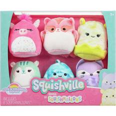 George Squishville 6 Pack Cute & Colourful Squad