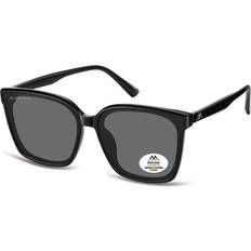 Square Polarized MP67 - Shiny Black Smoke
