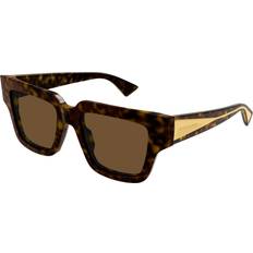 Bottega Veneta Dame Solbriller Bottega Veneta BV1276S Solbriller - Tortoise