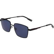 Hackett London Rectangle Metal Frame Sunglasses - Black