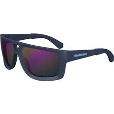 Modified Rectangle Sunglasses CKJ24605S - Blue