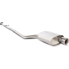 Scorpion Non-Resonated 2 Cat Back Exhaust System 1x 100mm Round Imola Polished Tailpipe