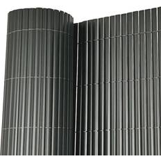 Oypla 1M X 4M Grey Pvc Outdoor Garden Fencing Privacy Screen Roll